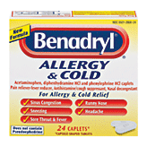 Benadryl allergy & cold relief Full-Size Picture
